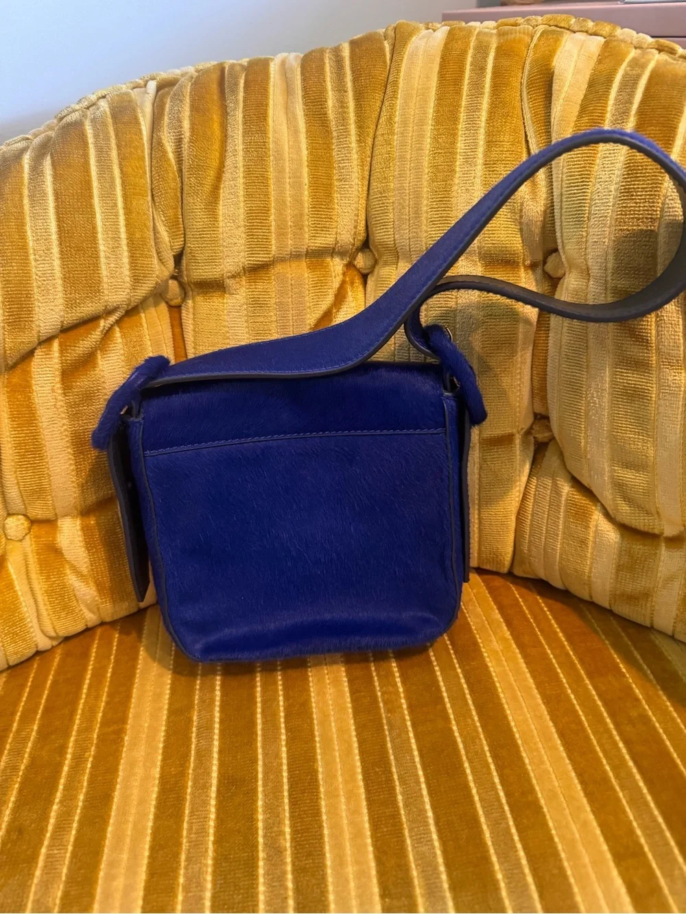 Tory Burch Sawyer Calf hair shoulder bag